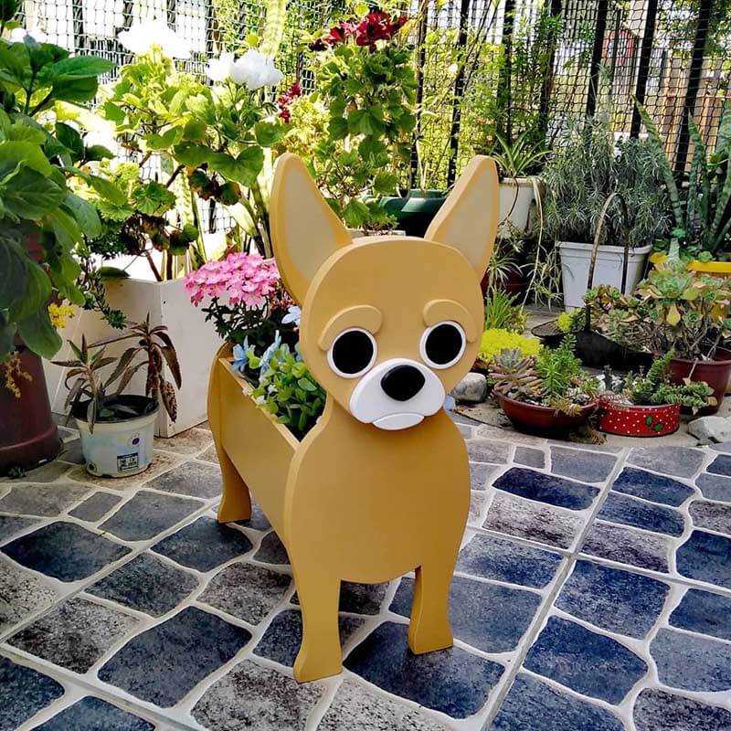 Chihuahua Planter AP054-Jolura