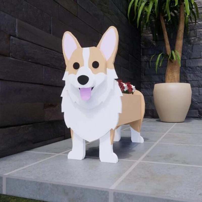 Corgi Planter AP002-Jolura