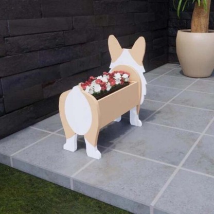 Corgi Planter AP002-Jolura