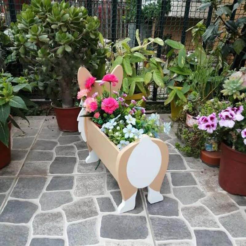 Corgi Planter AP002-Jolura