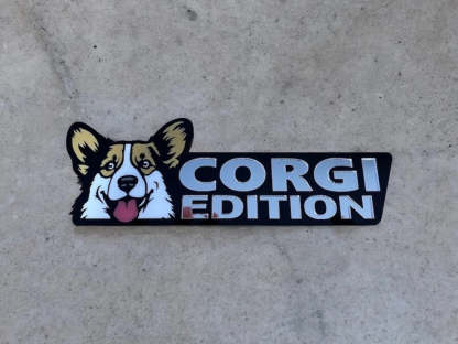 Corgi Car Badge Laser Cutting Car Emblem CE026-Jolura