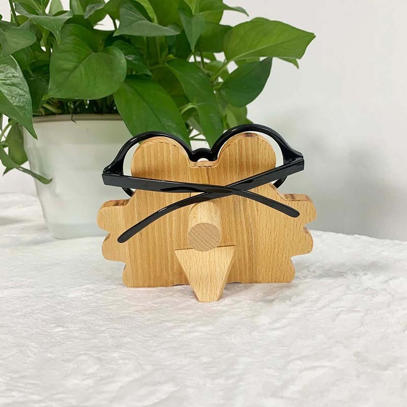 Handmade Glasses Stand F268 Lovely Crab-Jolura
