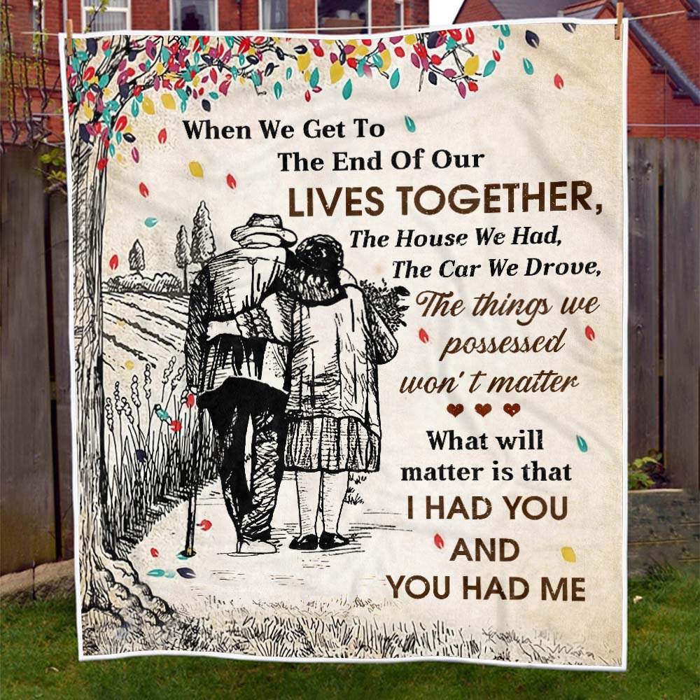 I Had You and You Had Me - D084 - Premium Blanket-Jolura