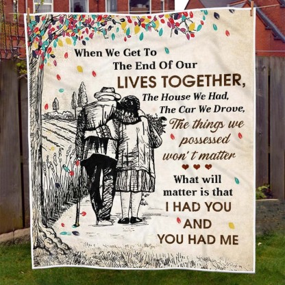 I Had You and You Had Me - D084 - Premium Blanket-Jolura