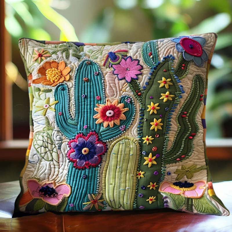 Exquisite Desert Cactus D226 Pillow Case-Jolura