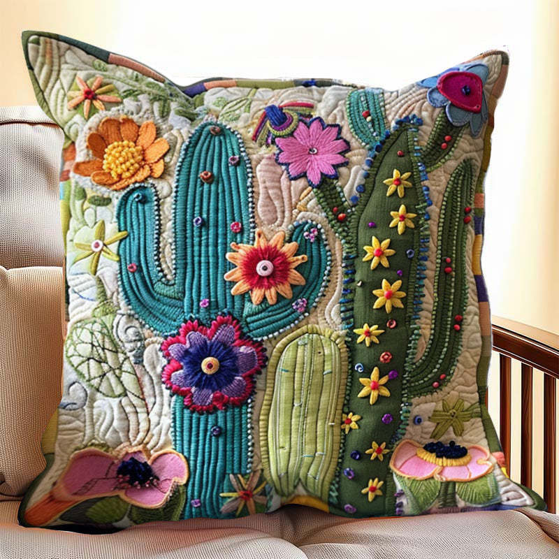 Exquisite Desert Cactus D226 Pillow Case-Jolura