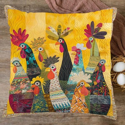 Sunrise Roosters D231 Pillow Case-Jolura