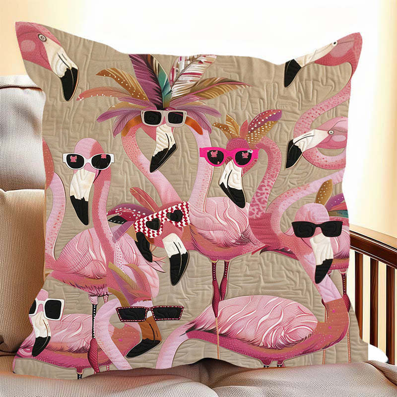 Tropical Delight Flamingo D232 Pillow Case-Jolura