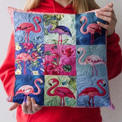 Tropical Bliss Flamingo D233 Pillow Case-Jolura