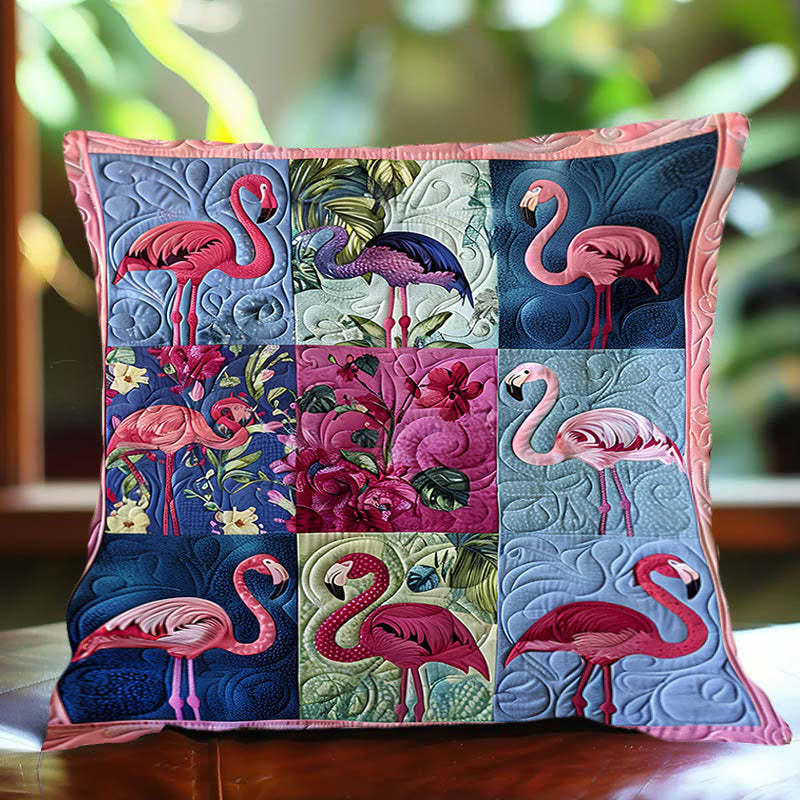 Tropical Bliss Flamingo D233 Pillow Case-Jolura