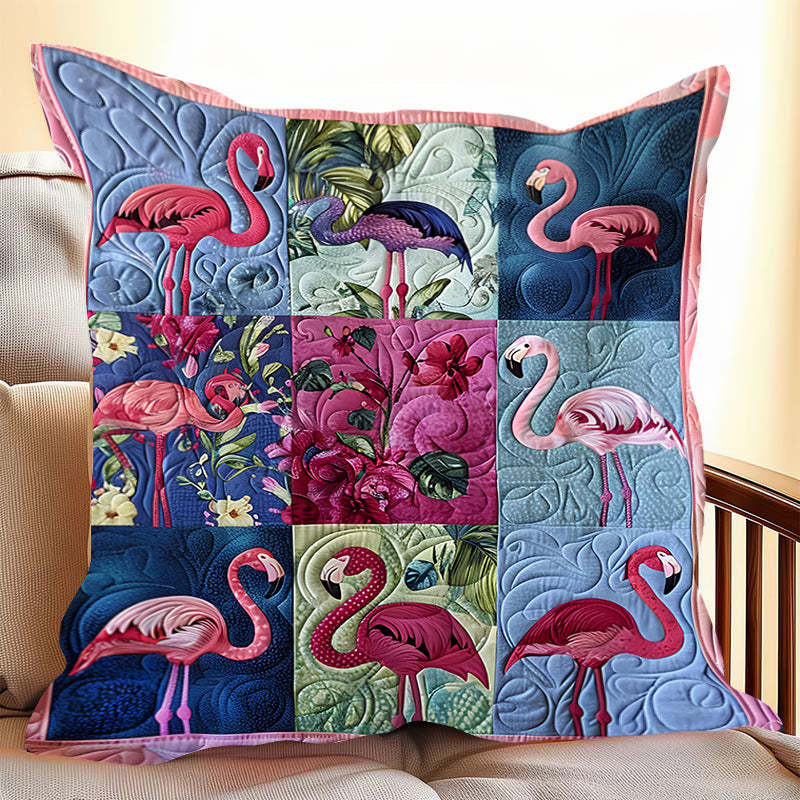 Tropical Bliss Flamingo D233 Pillow Case-Jolura