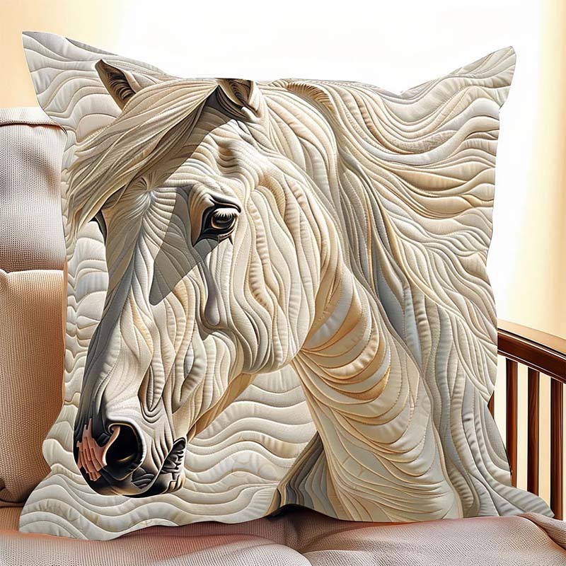 White Horse D239 Pillow Case-Jolura