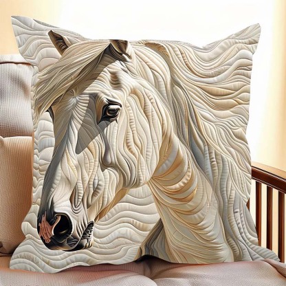 White Horse D239 Pillow Case-Jolura