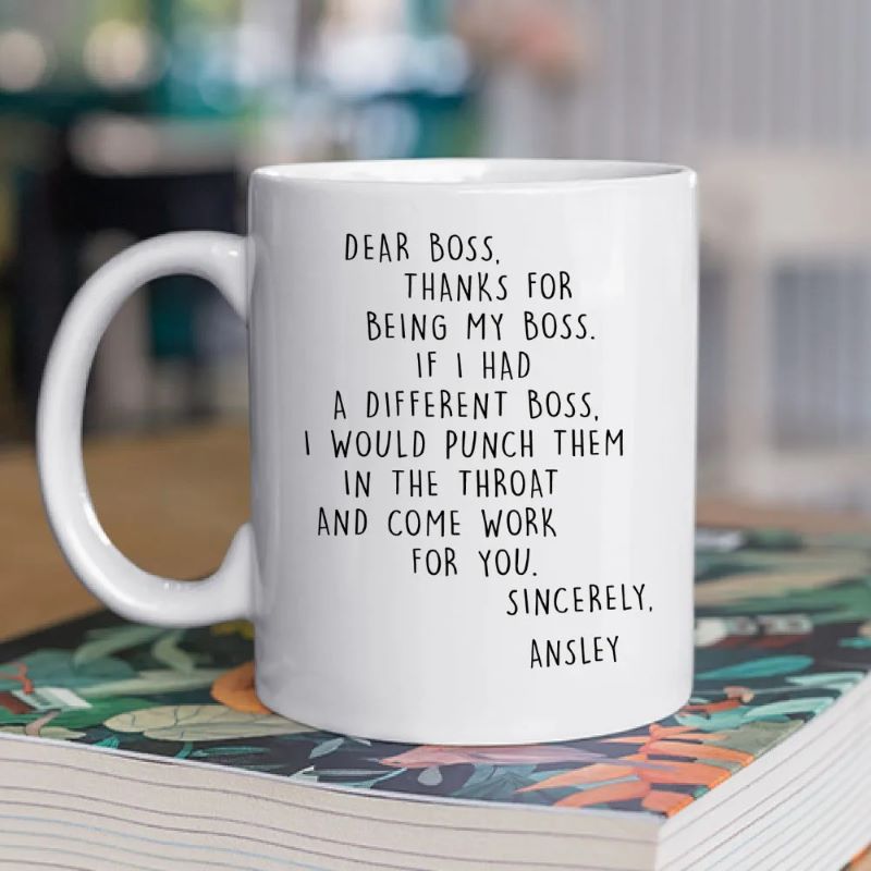 If I Had A Different Boss - Personalized Coffee Mug