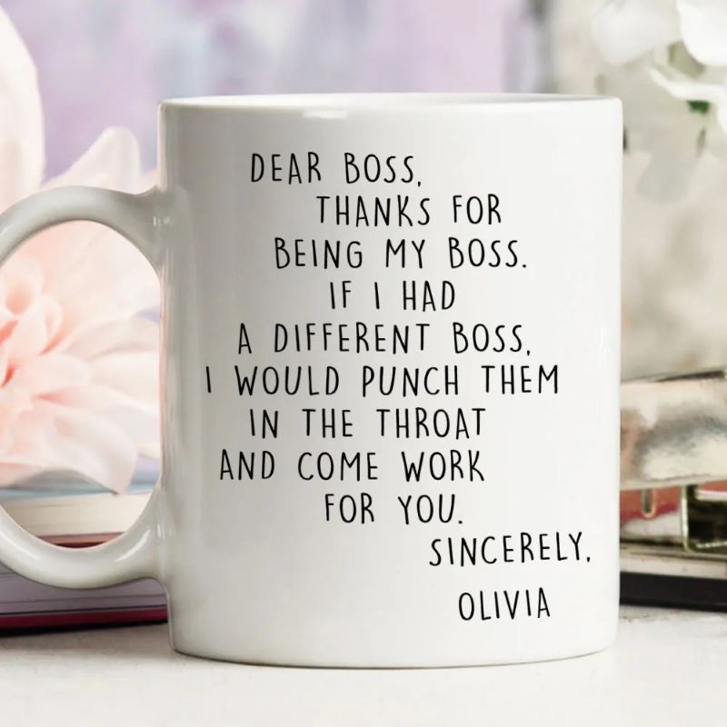 If I Had A Different Boss - Personalized Coffee Mug