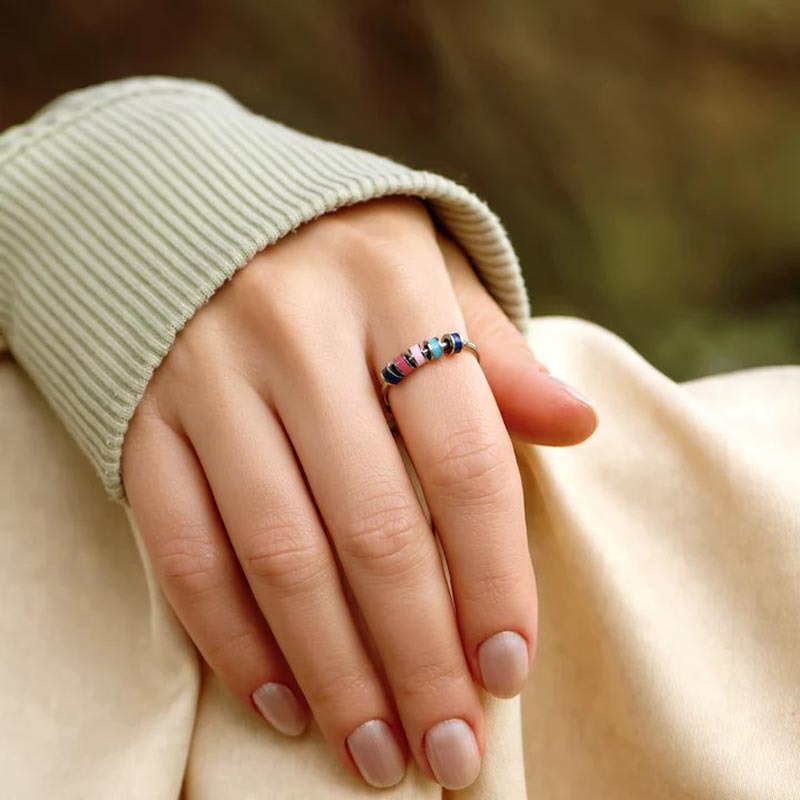To My Daughter - Beaded Fidget Ring-Jolura