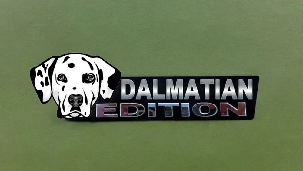 Dalmatian Car Badge Laser Cutting Car Emblem CE032-Jolura