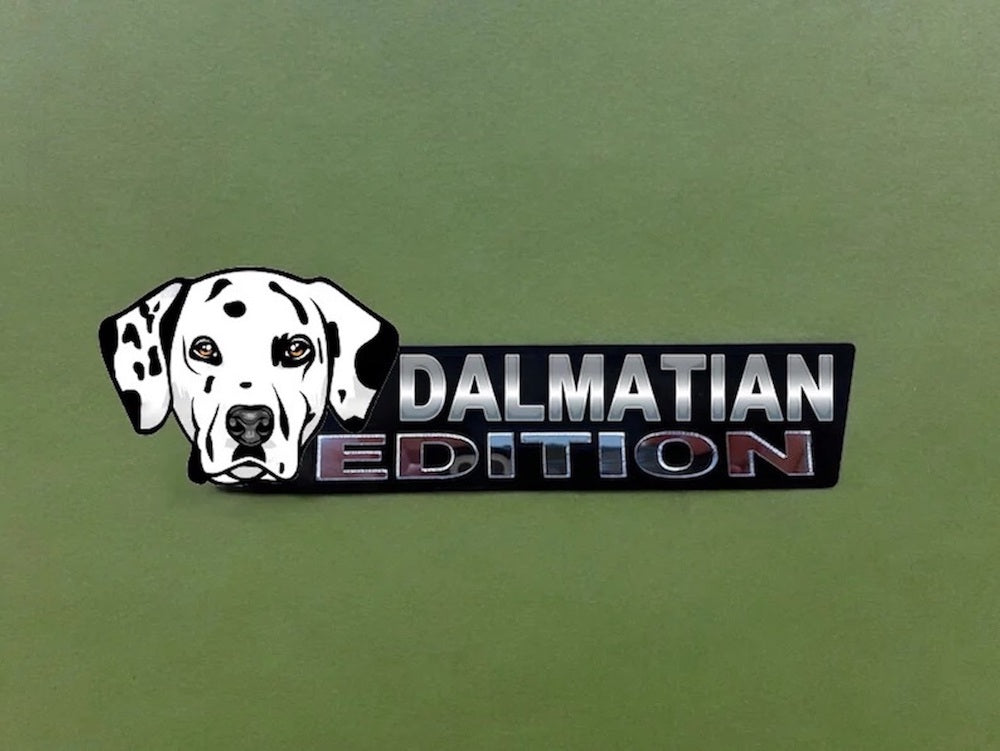 Dalmatian Car Badge Laser Cutting Car Emblem CE032-Jolura