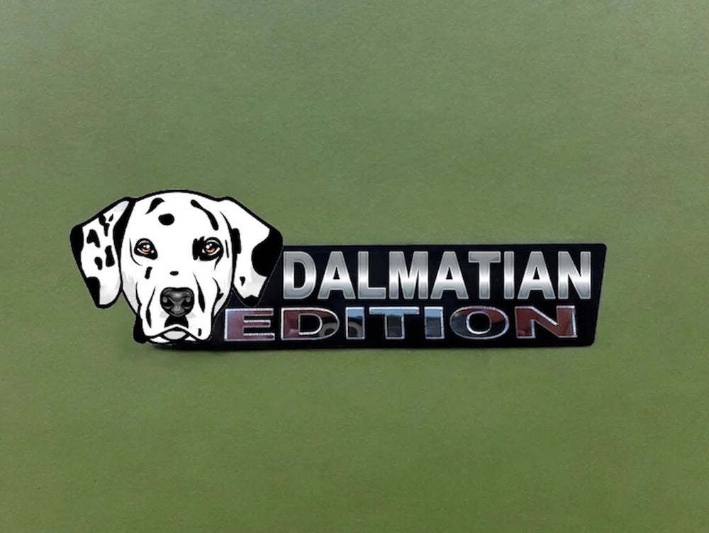 Dalmatian Car Badge Laser Cutting Car Emblem CE032-Jolura