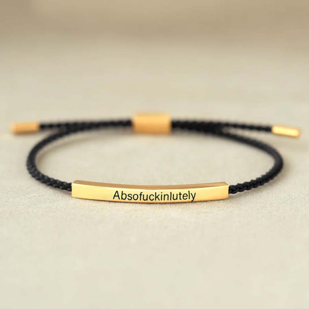 Absofukinlutely Tube Bracelet-Jolura