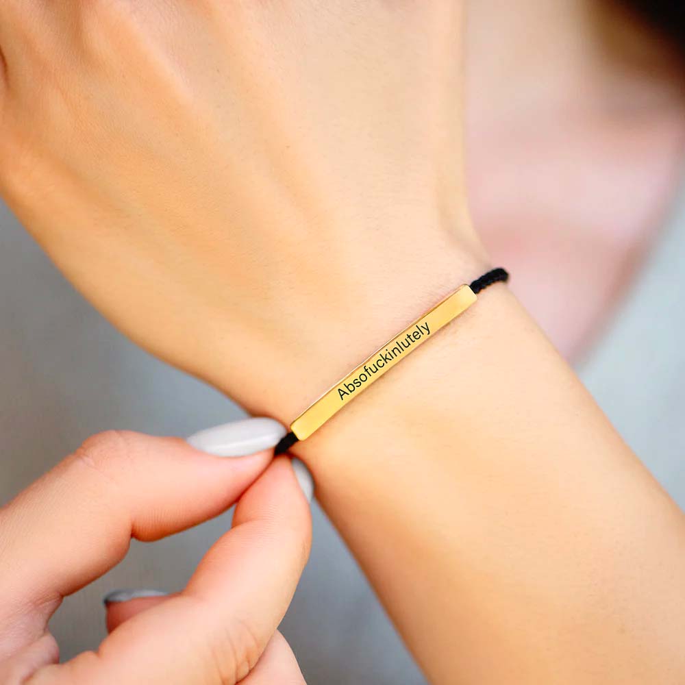 Absofukinlutely Tube Bracelet-Jolura