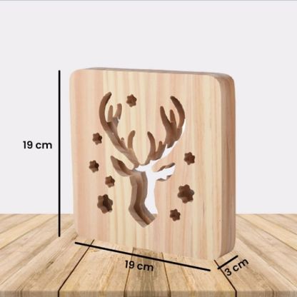 Elk Wooden Decorative Light-Jolura