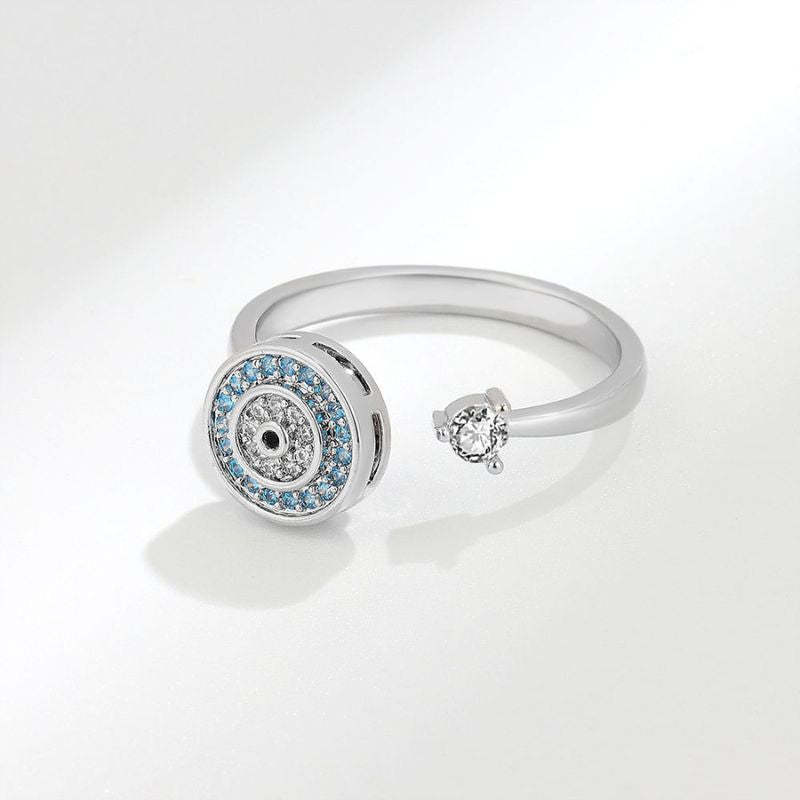 To My Daughter - Evil Eye Fidget Ring-Jolura