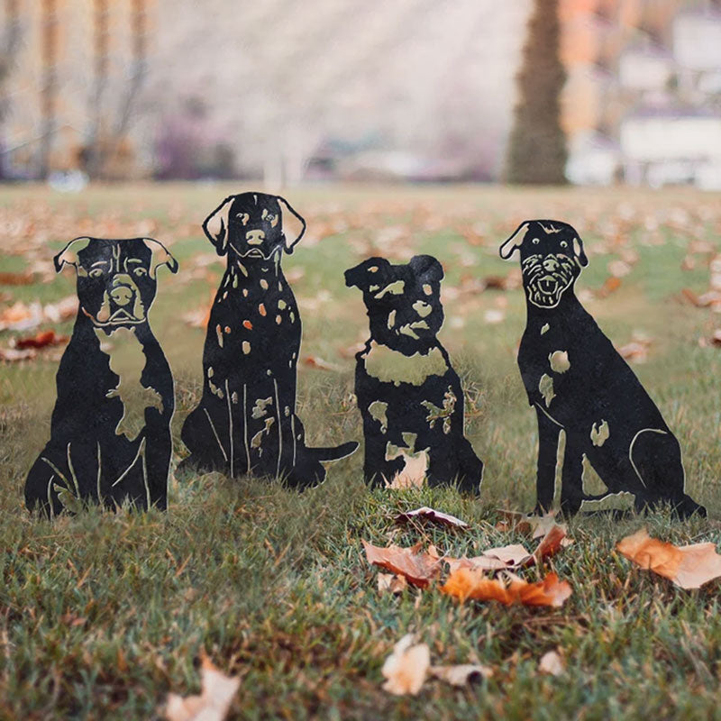 Schnauzer Metal Silhouette-Jolura