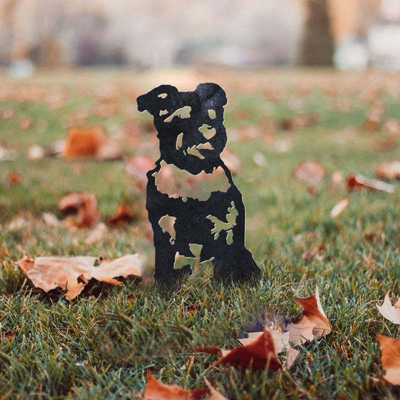 Schnauzer Metal Silhouette-Jolura