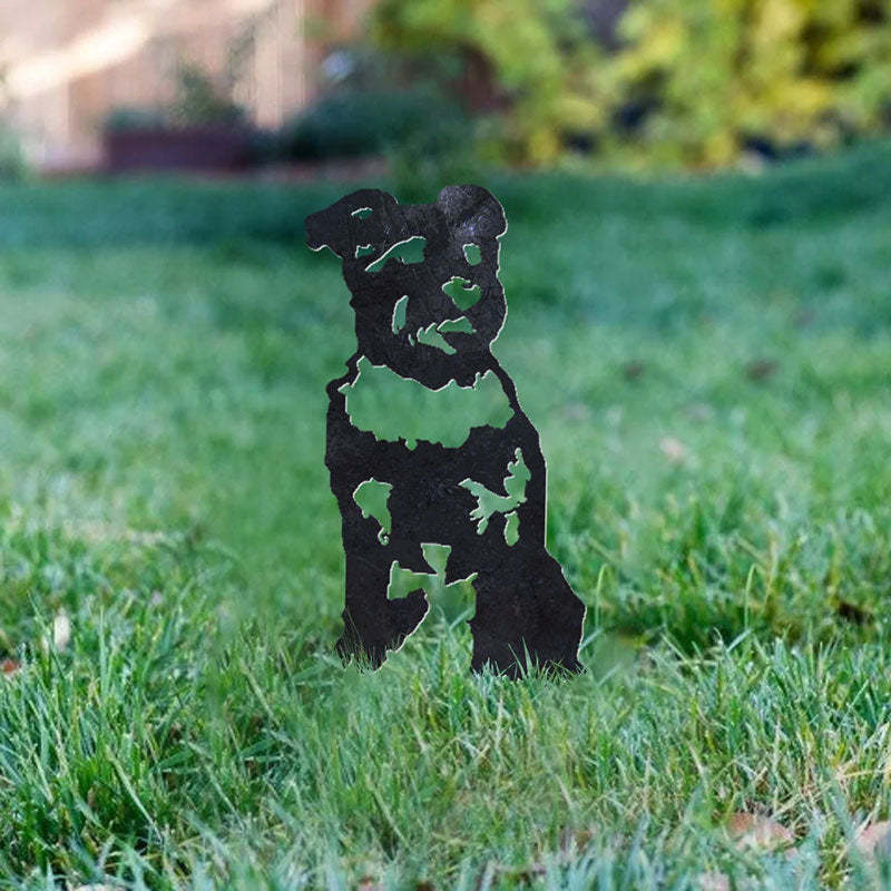 Schnauzer Metal Silhouette-Jolura