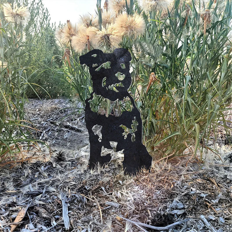 Schnauzer Metal Silhouette-Jolura