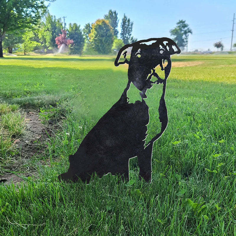 Pit Bull Metal Silhouette-Jolura