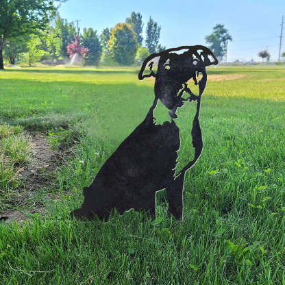 Pit Bull Metal Silhouette-Jolura