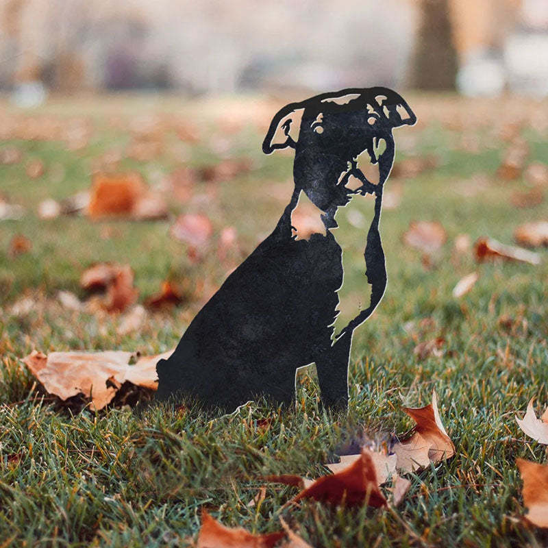 Pit Bull Metal Silhouette-Jolura