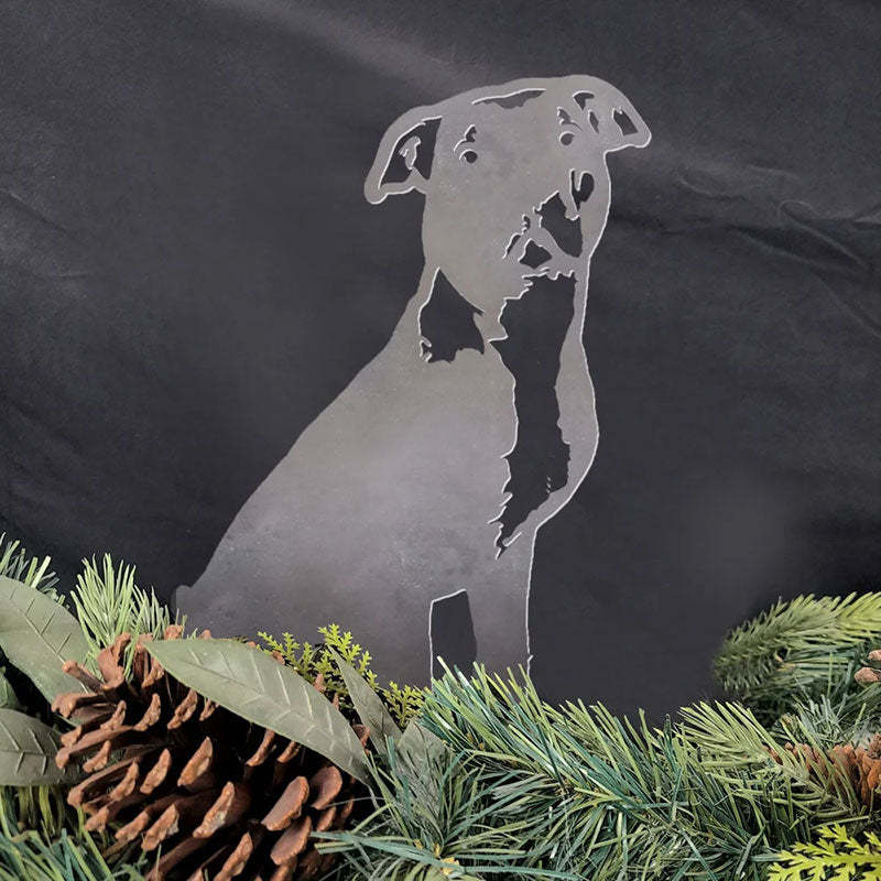 Pit Bull Metal Silhouette-Jolura