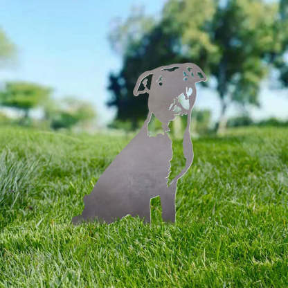 Pit Bull Metal Silhouette-Jolura