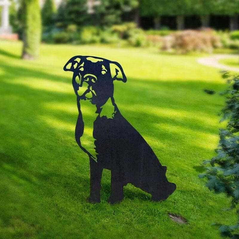 Pit Bull Metal Silhouette-Jolura