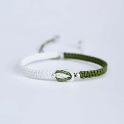 To My Granddaughter - Handmade Braided Bracelet❤-Jolura