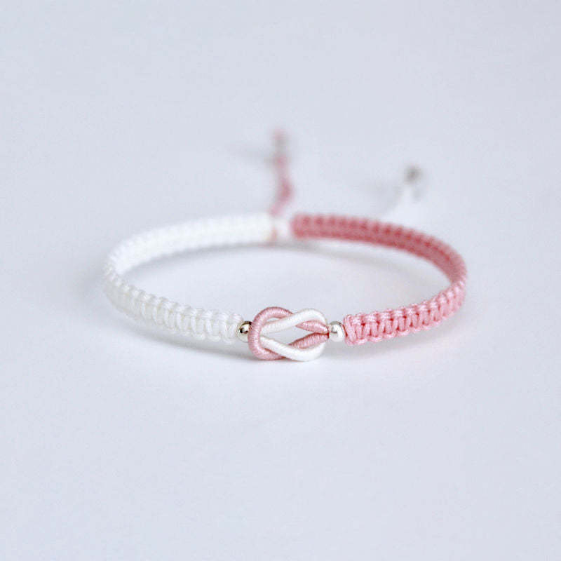 To My Granddaughter - Handmade Braided Bracelet❤-Jolura