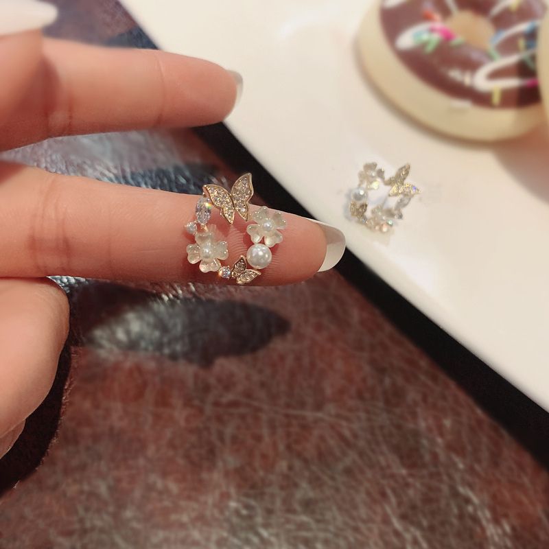 Floral Wreath Earrings-Jolura