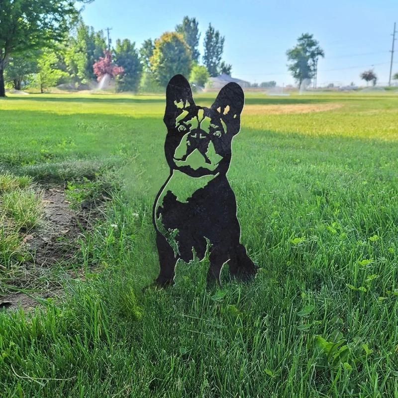 French Bulldog Metal Silhouette-Jolura