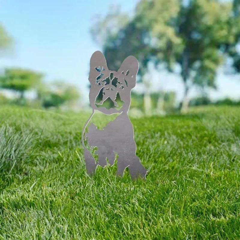French Bulldog Metal Silhouette-Jolura