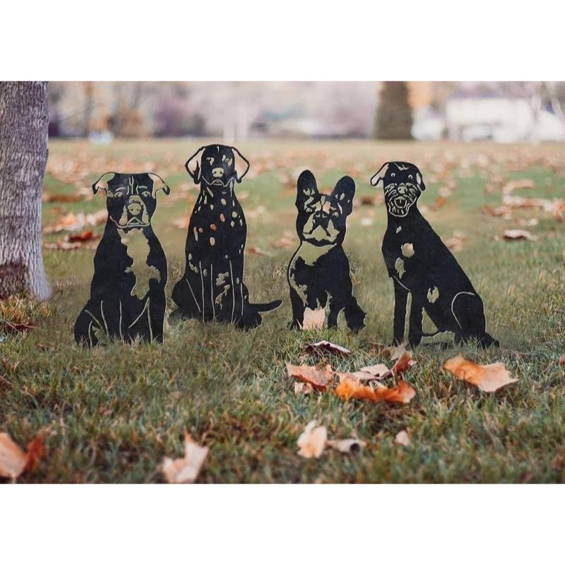 French Bulldog Metal Silhouette-Jolura