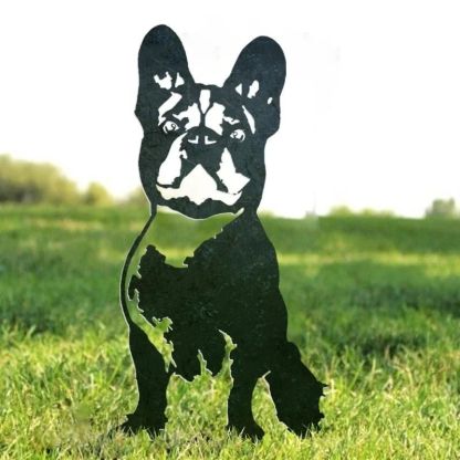 French Bulldog Metal Silhouette-Jolura