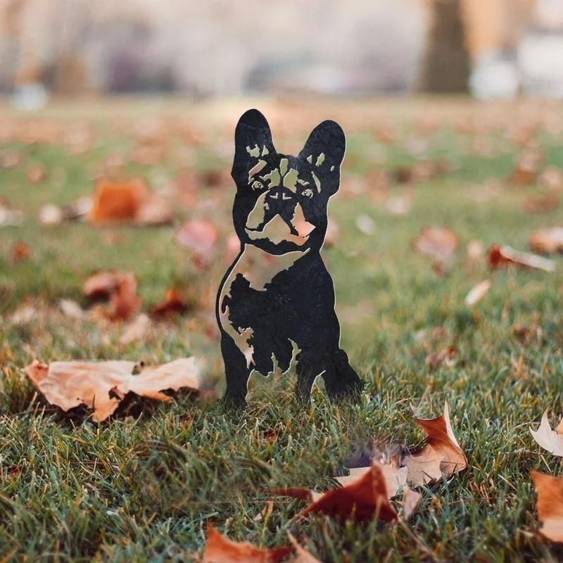 French Bulldog Metal Silhouette-Jolura