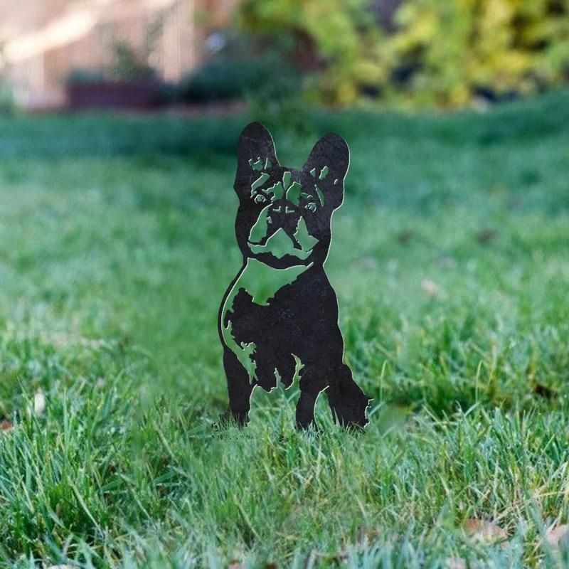 French Bulldog Metal Silhouette-Jolura