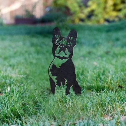French Bulldog Metal Silhouette-Jolura
