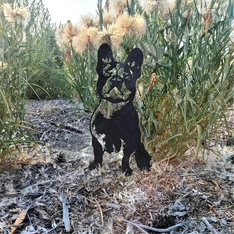 French Bulldog Metal Silhouette-Jolura