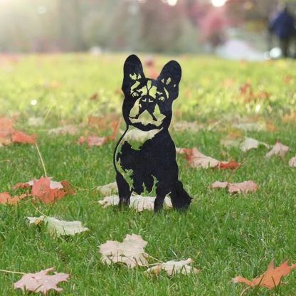 French Bulldog Metal Silhouette-Jolura