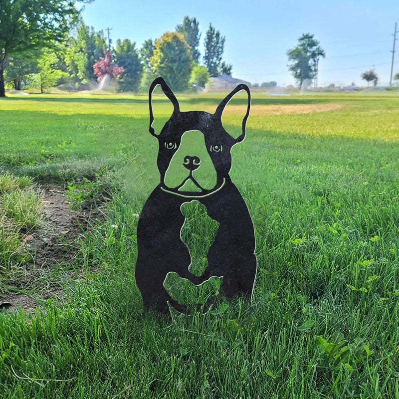 French Bulldog Metal Silhouette-Jolura